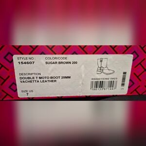 Tory Burch Sugar Brown Leather Boots